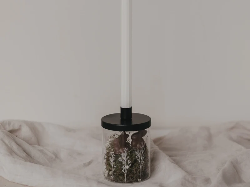 Eulenschnitt Vorratsglas Blumenwiese 13cm