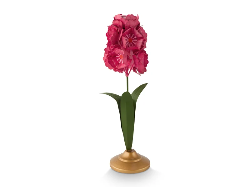 PIP STUDIO Metal Flower Kerzenhalter pink 31,5cm