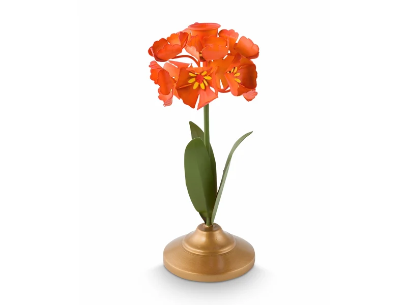 PIP STUDIO Metal Flower Kerzenhalter orange 22,5cm