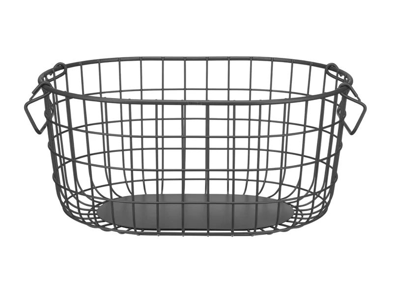 Blomus KAGO Aufbewahrungskorb M anthracite 17cm