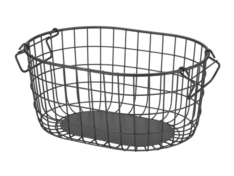 Blomus KAGO Aufbewahrungskorb M anthracite 17cm