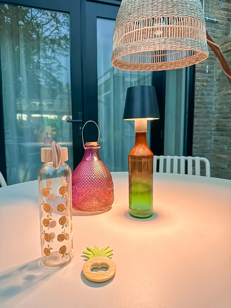 GLAS-TRINKFLASCHE MIT FRÜCHTEN 500ML 3ER-SET