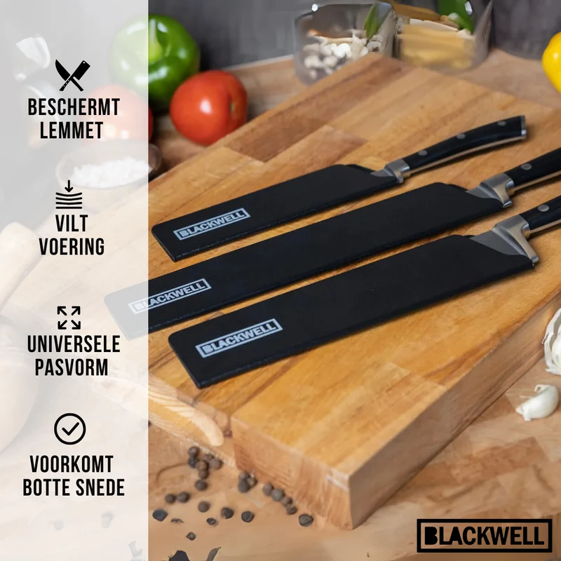 Blackwell Messerschutz Universal Schwarz Bis 26 cm