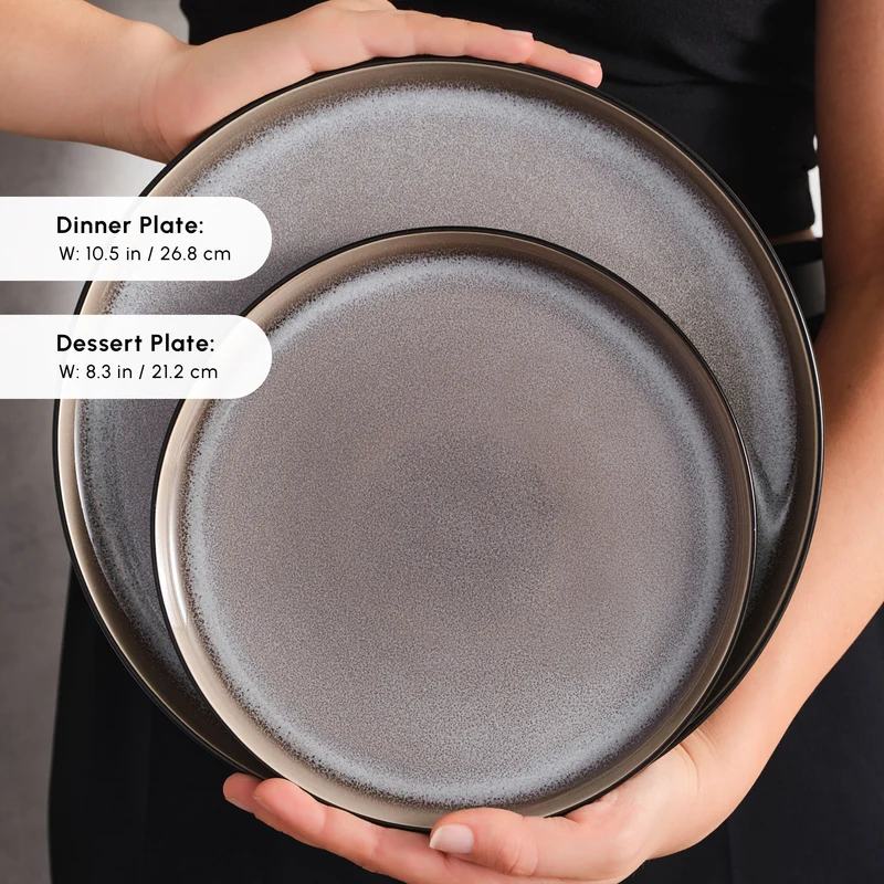 Karaca Earth Collection Mercure 59-Teiliges 12-Personen Geschirrset