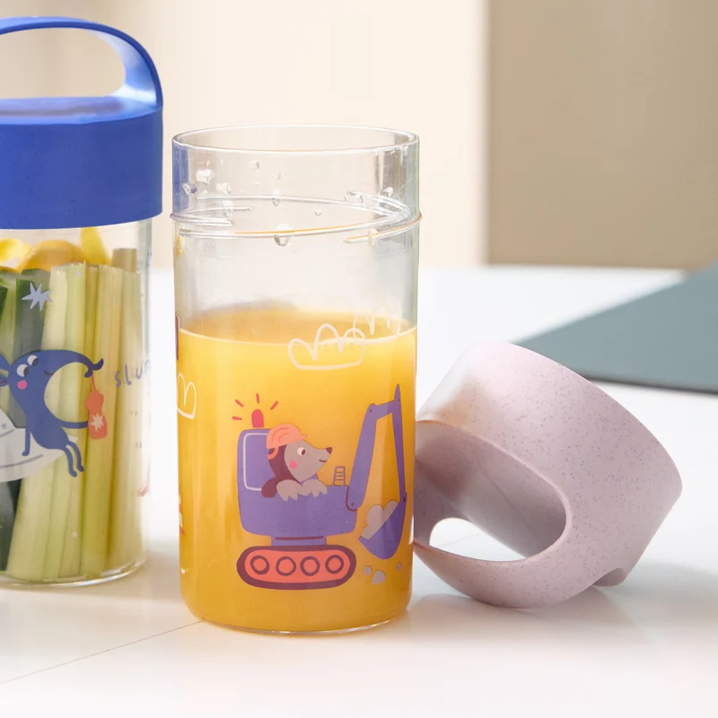 Snackpot / Trinkflasche BUDDY SNACK 0,5 TRUCKS