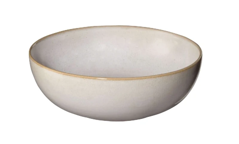 ASA Selection Geschirrset Saisons - Sand - 18-teilig / 6 Personen - 6 Speiseteller, 6 Frühstücksteller und 6 Schalen