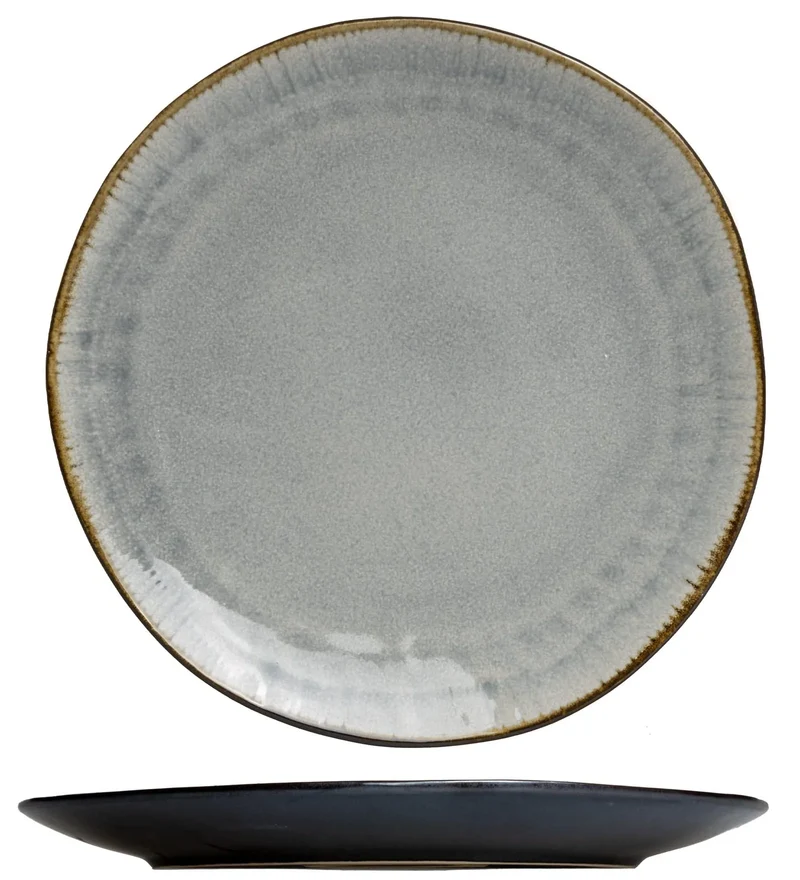 Cookinglife Speiseteller Nola Warm Grey ø 27 cm - 6 Stück