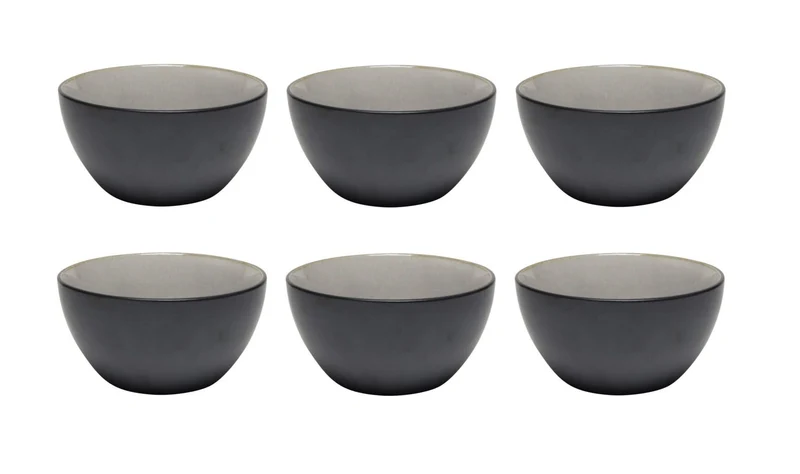 Cookinglife Suppenschalen / Schalen Nola Warm Grey ø 14 cm - 6 Stück