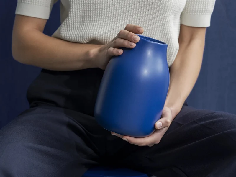 Blomus COLORA Vase S mazarine blue 15cm