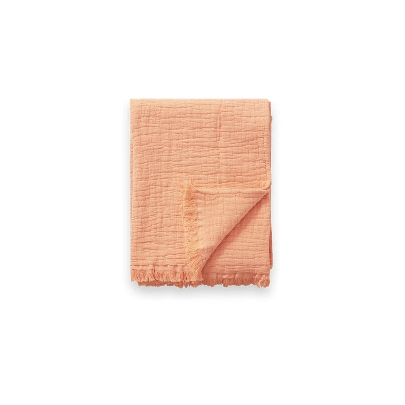 Decke "Mellow Coral Cotton"