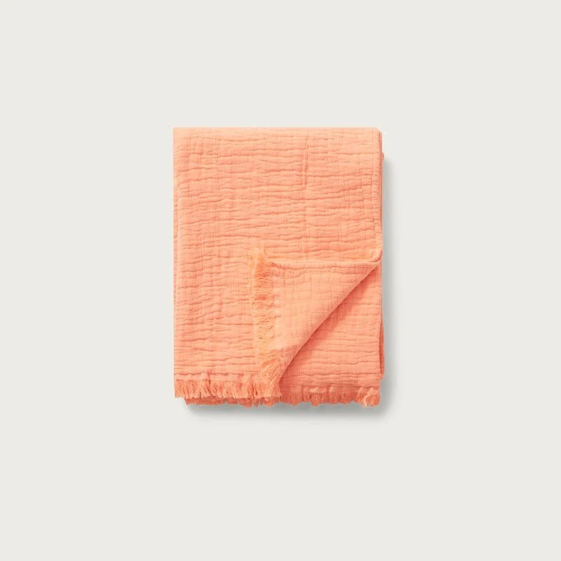 Decke "Mellow Coral Cotton"