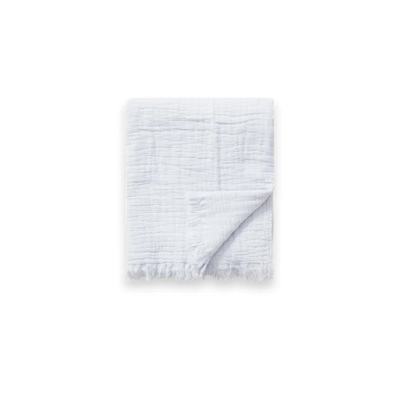 Decke "Mellow Blue Cotton"