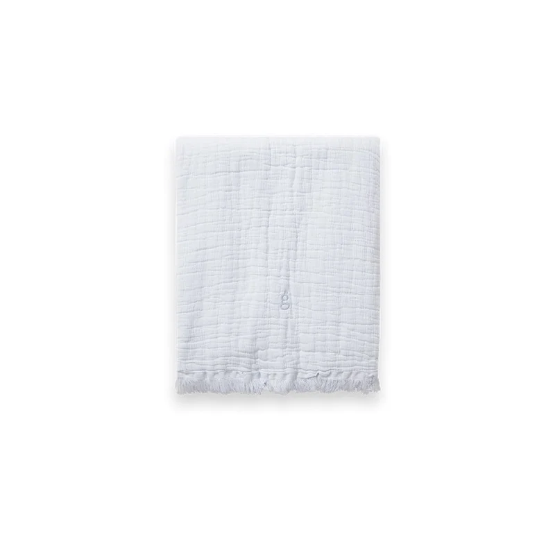 Decke "Mellow Blue Cotton"