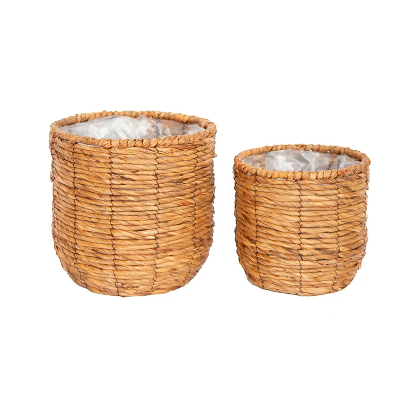 S/2 Topf Hamilton Grass D25 H19cm Hellbraun