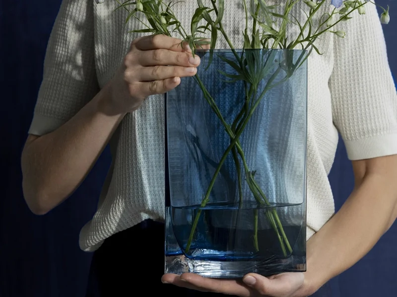 Blomus DUASIS Vase M ocean cavern 28cm