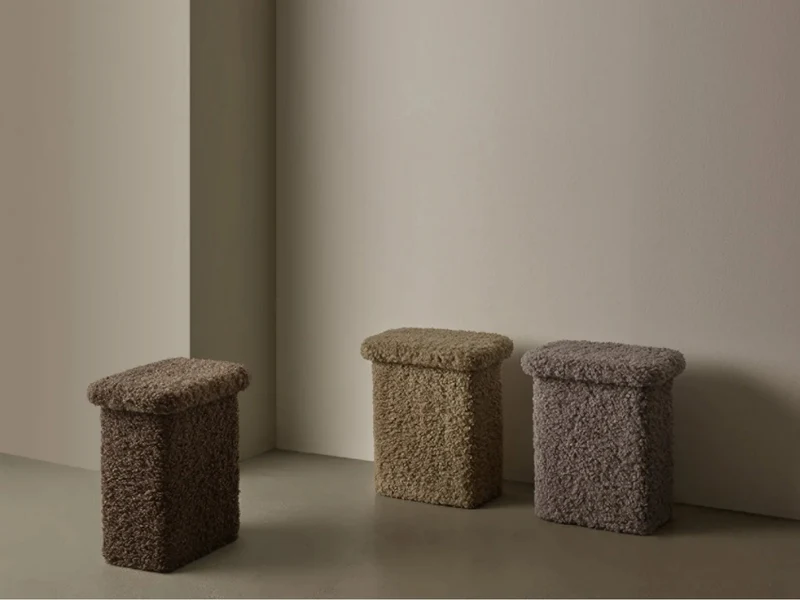 Blomus TEDDY T-Hocker moonbeam 45cm