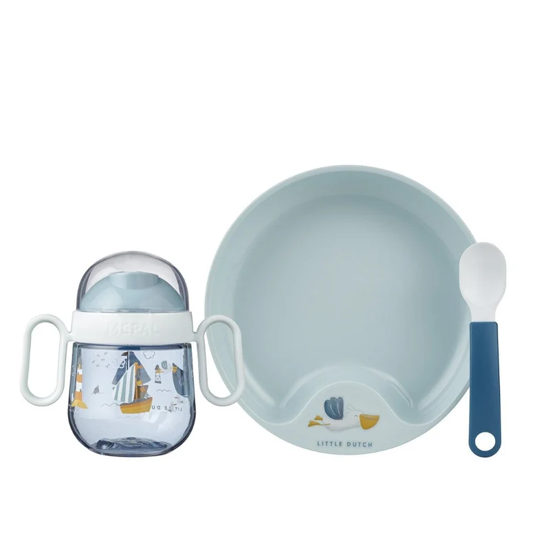 Set Babygeschirr Mepal Mio 3-teilig - Sailors Bay
