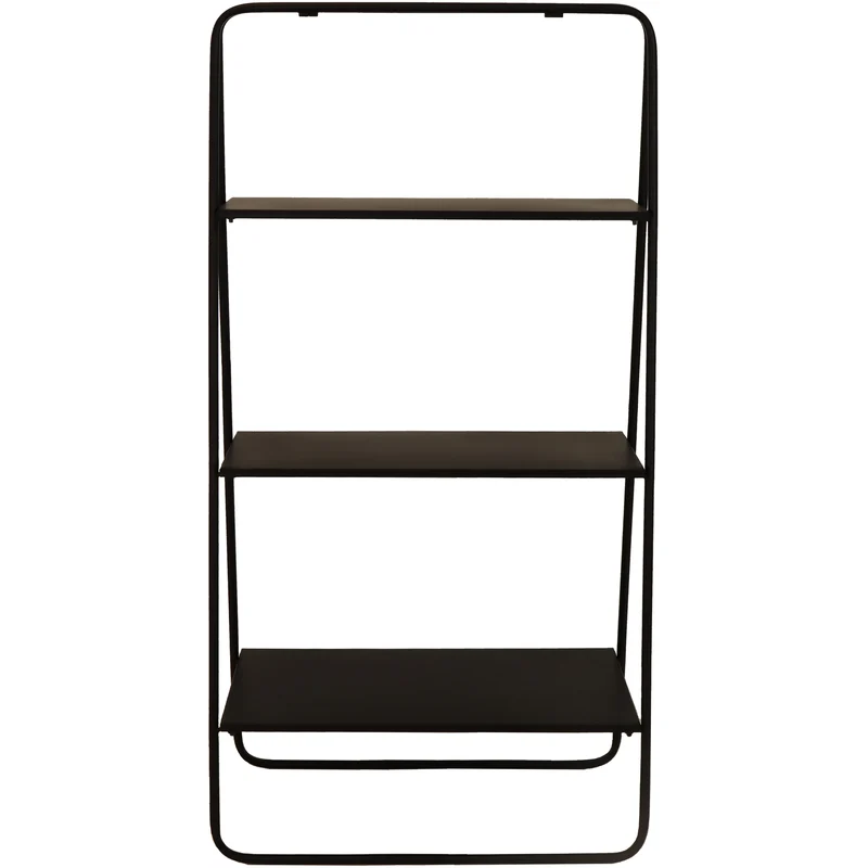 Schrank Metall Schwarz 110x37x57cm