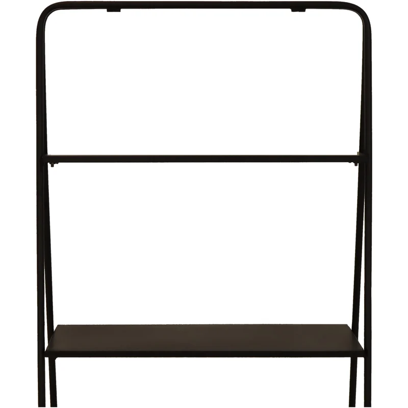 Schrank Metall Schwarz 110x37x57cm