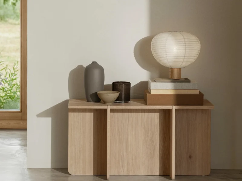 Blomus KAMI Tischlampe S oak 31cm