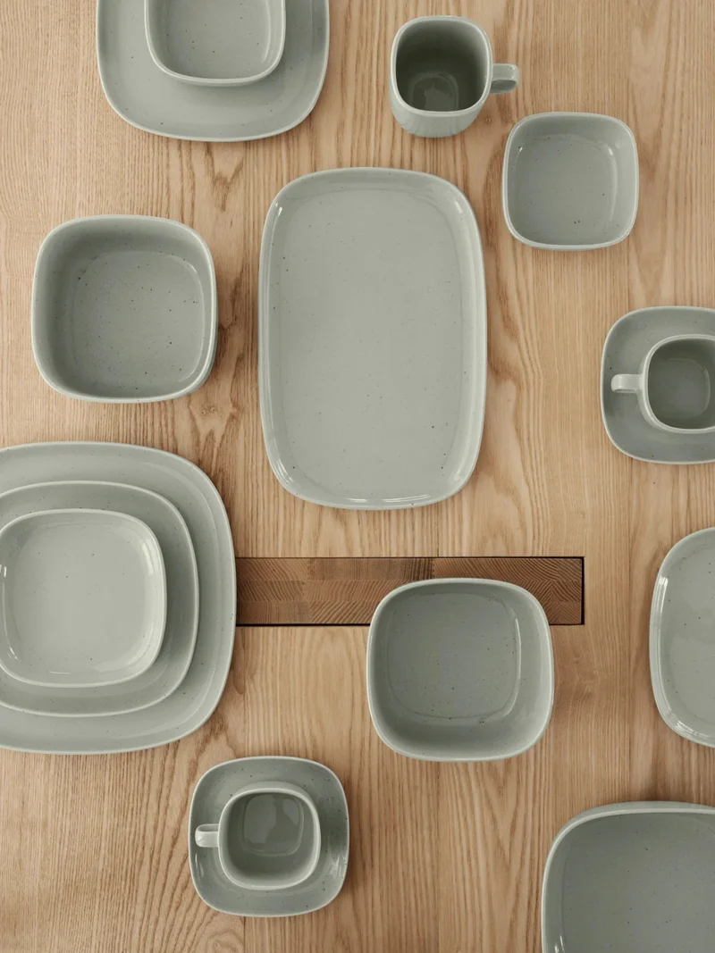 Blomus VAHLO Servierplatte mirage gray 30x20cm