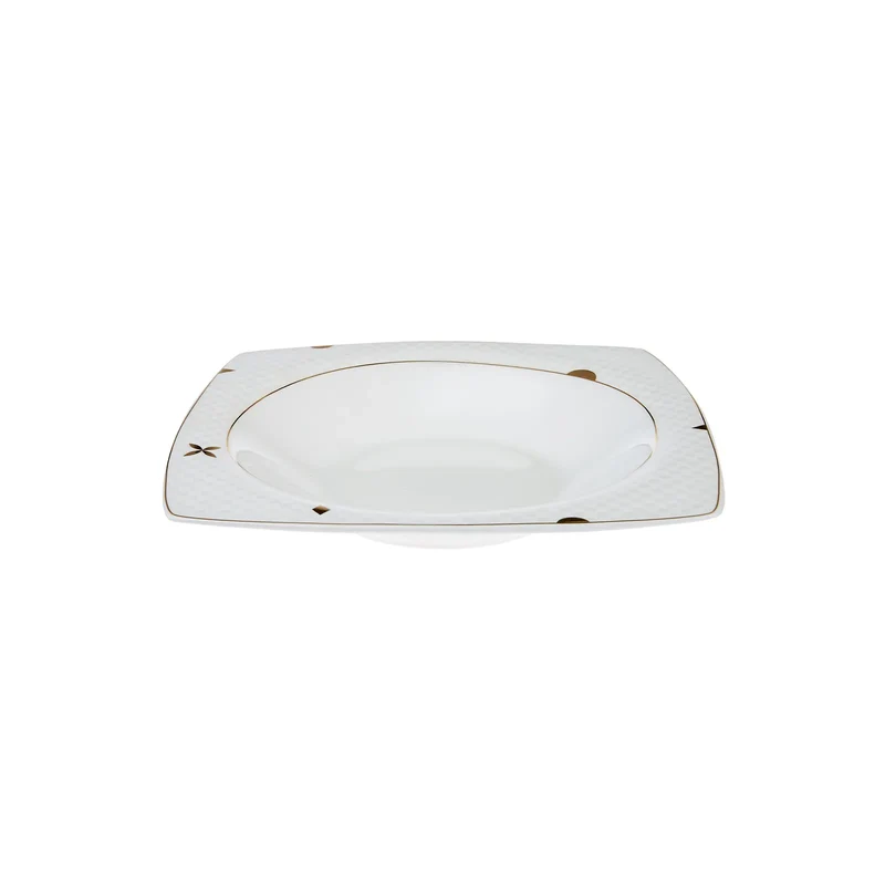 Karaca Fine Pearl Lyria 62-teiliges Geschirrset für 12 Personen