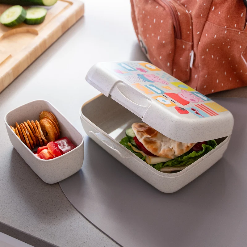 Lunchbox mit Trennschale CANDY L PEPPA PIG