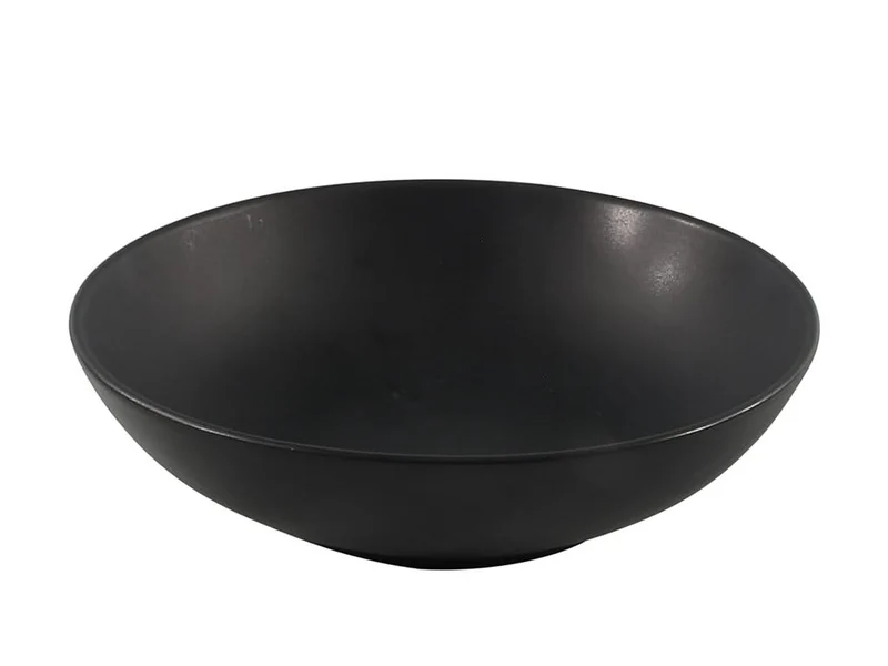 Studio Tavola Tiefe Teller Black Tie ø 21 cm - 6 Stück