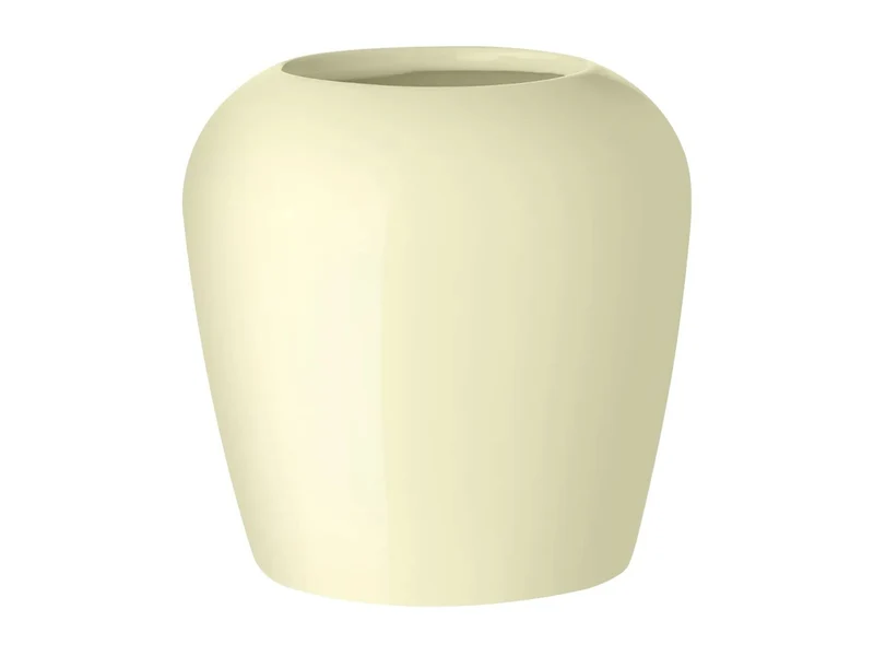 Blomus LETA Vase M transparent yellow 13cm