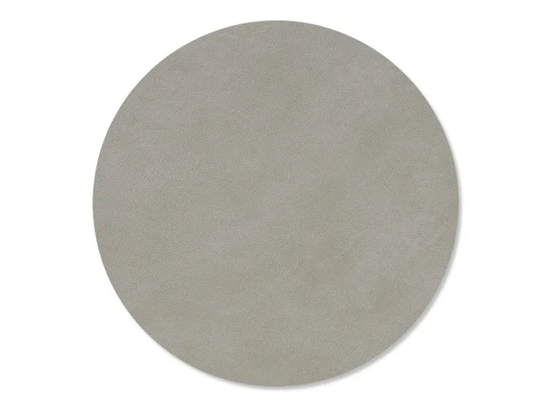 LIND DNA Nupo Tischset Circle S light grey 24cm