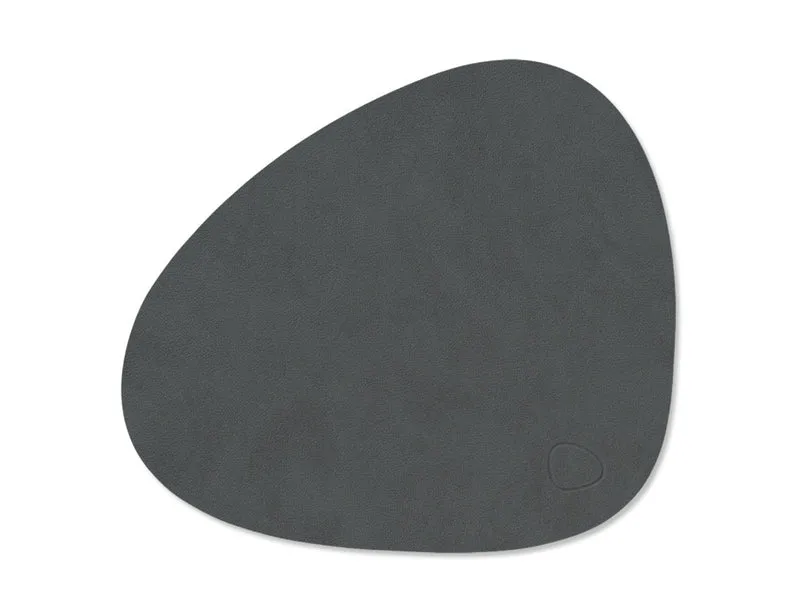 LIND DNA Nupo Tischset Curve S anthracite 24x28cm