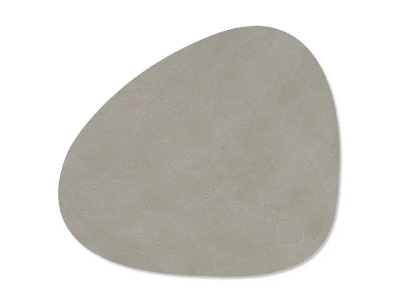 LIND DNA Nupo Tischset Curve S light grey 24x28cm