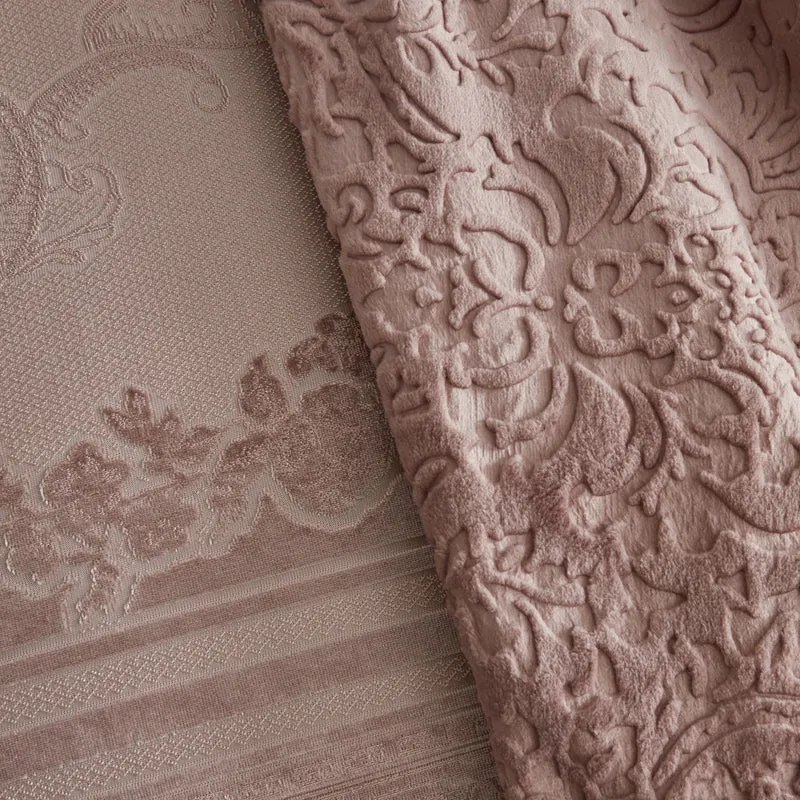 Karaca Home Valeria Queen 8-teiliges Geschenkset für Paare Altrosa