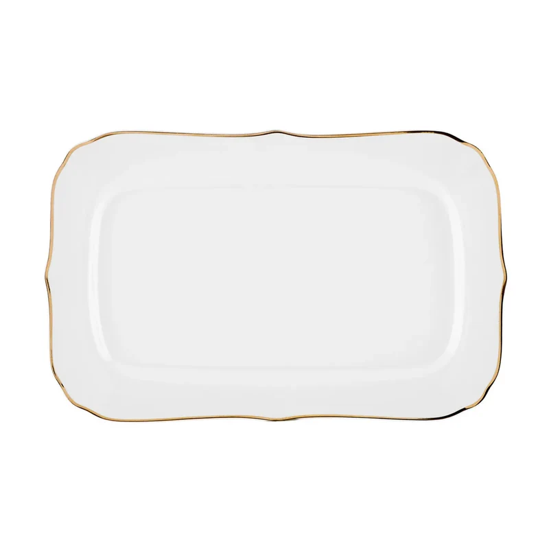Karaca Pablo New Generation Bone Dinner Set für 12 Personen Gold 59 Teiliges
