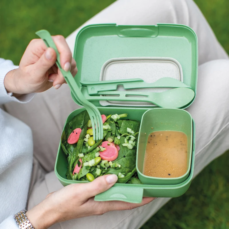 Lunchbox-Set + Besteck-Set CANDY READY