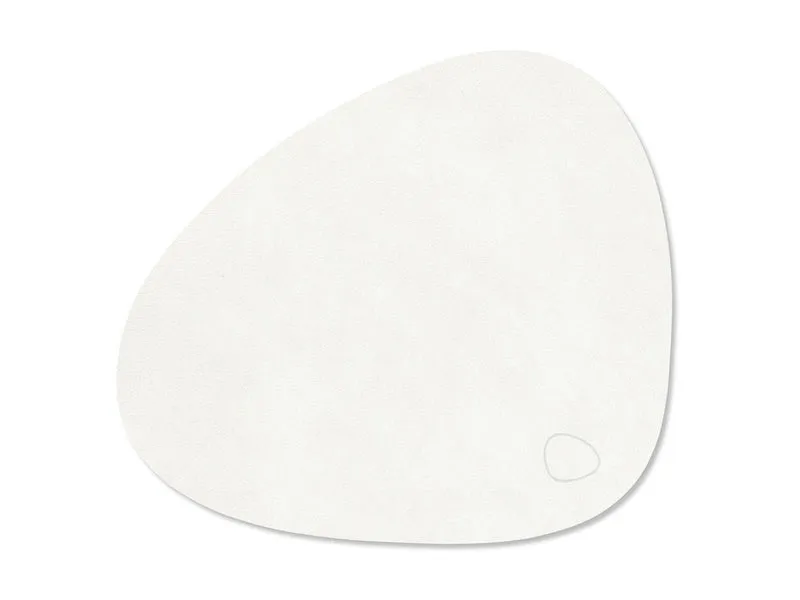 LIND DNA Nupo Tischset Curve S pure white 24x28cm
