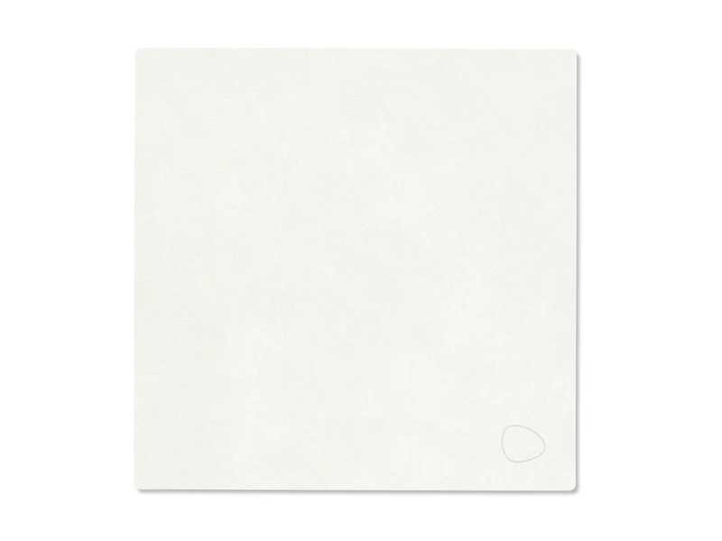 LIND DNA Nupo Tischset Square S pure white 28x28cm