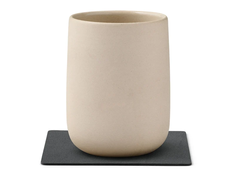 LIND DNA Nupo Untersetzer Square anthracite 10x10cm