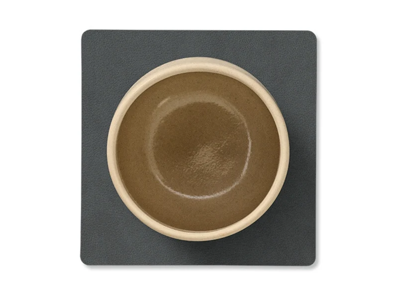 LIND DNA Nupo Untersetzer Square anthracite 10x10cm