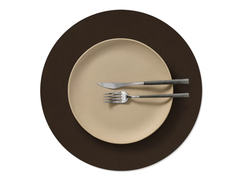 LIND DNA Nupo Tischset Circle L hazel 38cm