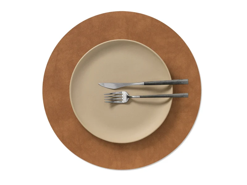 LIND DNA Nupo Tischset Circle L nature 38cm