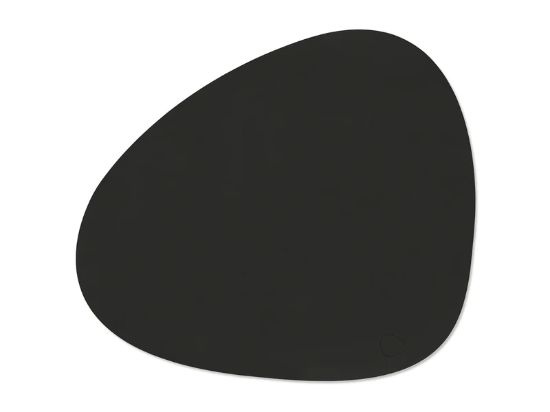 LIND DNA Nupo Tischset Curve L black ink 37x44cm