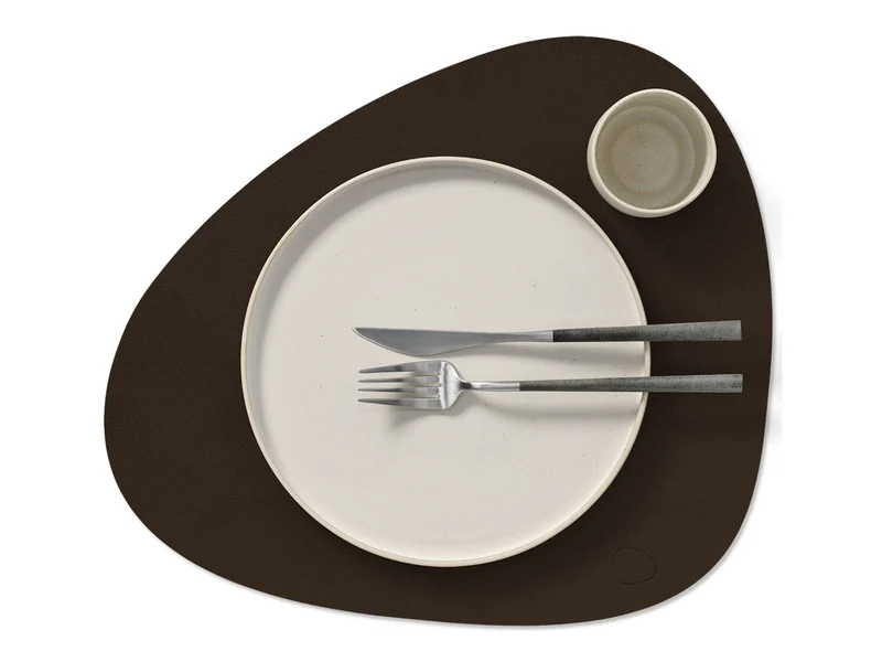 LIND DNA Nupo Tischset Curve L hazel 37x44cm