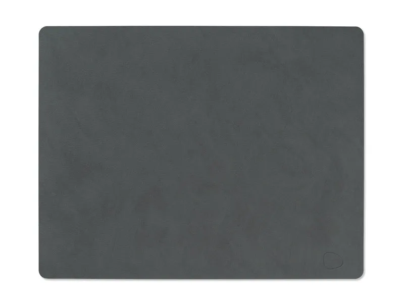 LIND DNA Nupo Tischset Square L anthracite 35x45cm