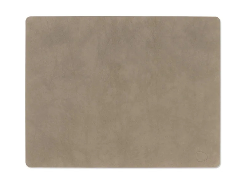 LIND DNA Nupo Tischset Square L nomad grey 35x45cm