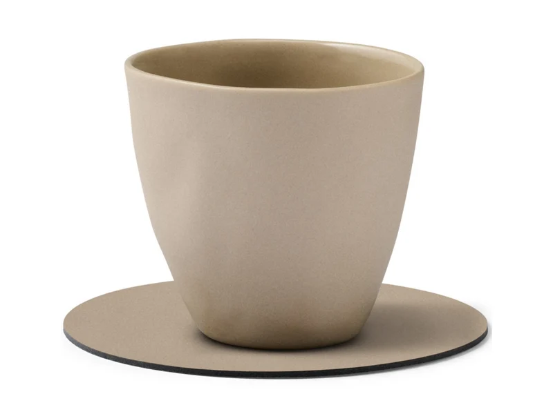 LIND DNA Nupo Untersetzer Circle clay brown 10cm