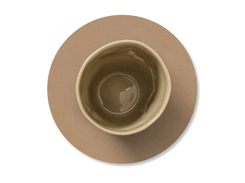 LIND DNA Nupo Untersetzer Circle nougat 10cm