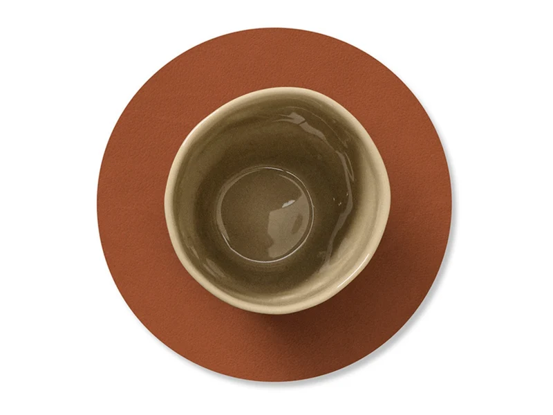 LIND DNA Nupo Untersetzer Circle rust 10cm