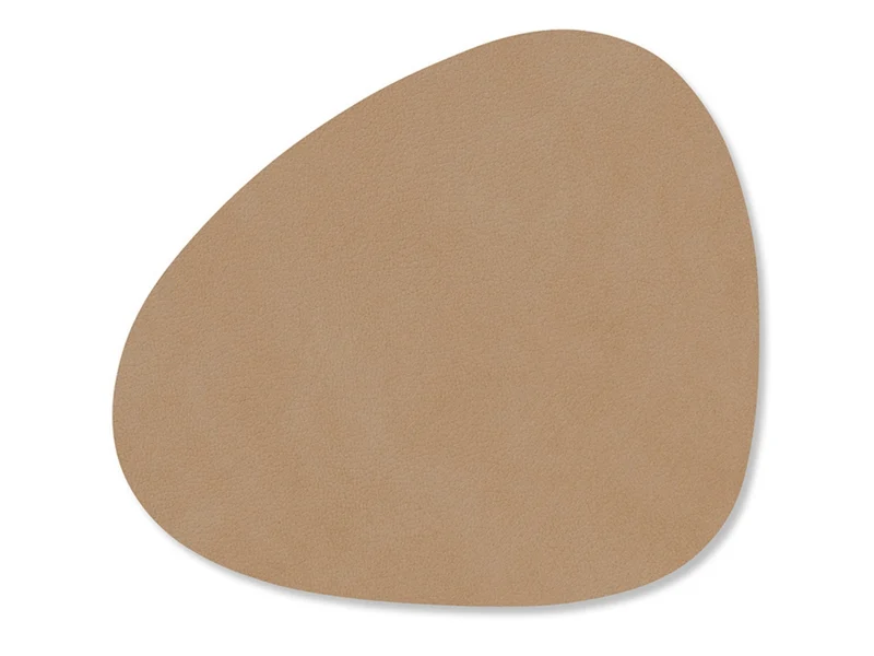 LIND DNA Nupo Untersetzer Curve nougat 11x13cm