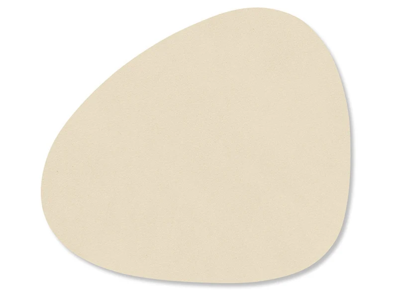 LIND DNA Nupo Untersetzer Curve vanilla 11x13cm